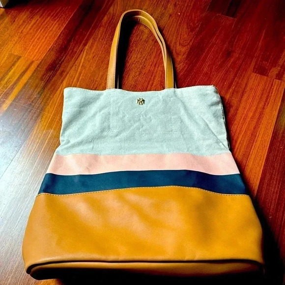 NWOT | Mark & Hall |  Color Block Tote - Picture 1 of 5